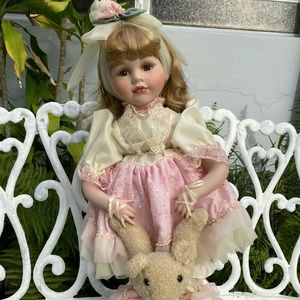 Really pretty victorian porcelain doll
